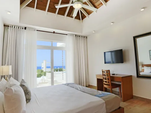 Oceanfront four-bedroom villa