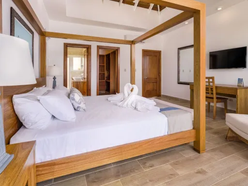 Oceanfront three-bedroom villa