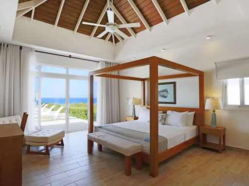Oceanfront four-bedroom villa