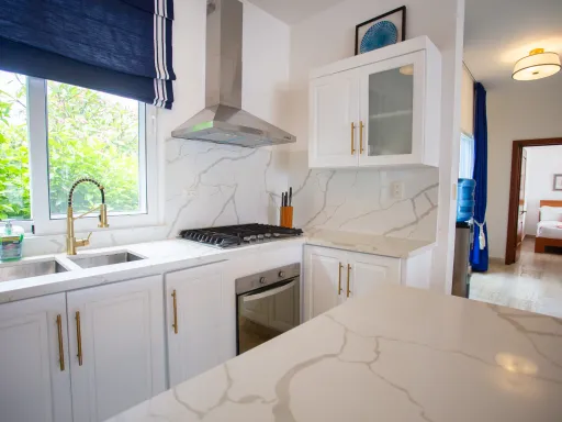 Oceanfront three-bedroom villa