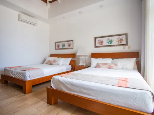 Oceanfront three-bedroom villa